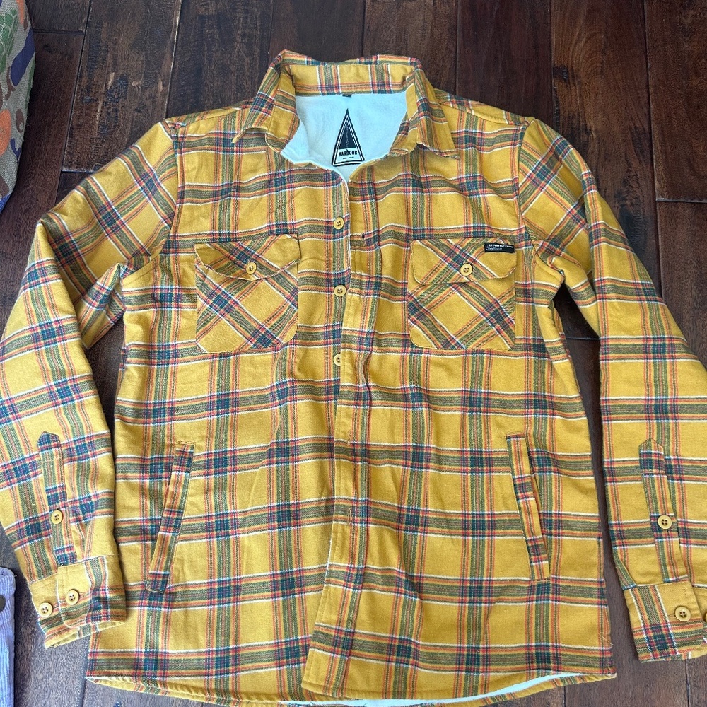 Flannel fleece lined Harbour Jacket